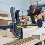 STANLEY FATMAX QUICK-GRIP STYLE XL 300mm ONE HANDED BAR CLAMP – 270kg CAPACITY