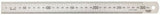 FAMOUS TOLEDO 300M 300mm STAINLESS STEEL SINGLE SIDED METRIC RULE