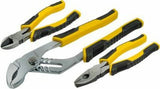 STANLEY DYNAGRIP 3pce PLIER SET
