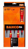 BAHCO FIT 5pce 1000V INSULATED SCREWDRIVER SET