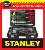 STANLEY 99-059 132 PIECE SOCKET, SPANNER, PLIER, ALLEN KEYS ETC TOOL SET / KIT
