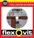5 X FLEXOVIT 230mm / 9” REINFORCED METAL CUT-OFF WHEEL