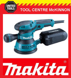 MAKITA BO5041KX 300W 125mm (5”) RANDOM ORBITAL SANDER IN CARRY CASE