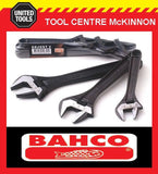 BAHCO ADJUST-3 80 SERIES PHOSPHATED BLACK FINISH ADJUSTABLE WRENCH SHIFTER SET