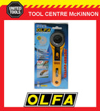 OLFA 28mm, 45mm & 60mm ROTARY CUTTER SEWING & QUILTING CRAFT CUTTERS