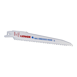 Lenox Tools Demolition Reciprocating Saw Blade 6 Teeth Per Inch, 9-Inch