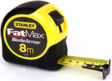 STANLEY FATMAX 33-732 8m METRIC TAPE MEASURE (3.3m STANDOUT) - MADE IN USA