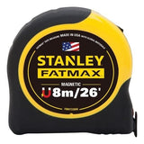 Stanley FatMax Magnetic Amour Tape, 8 Meter Length