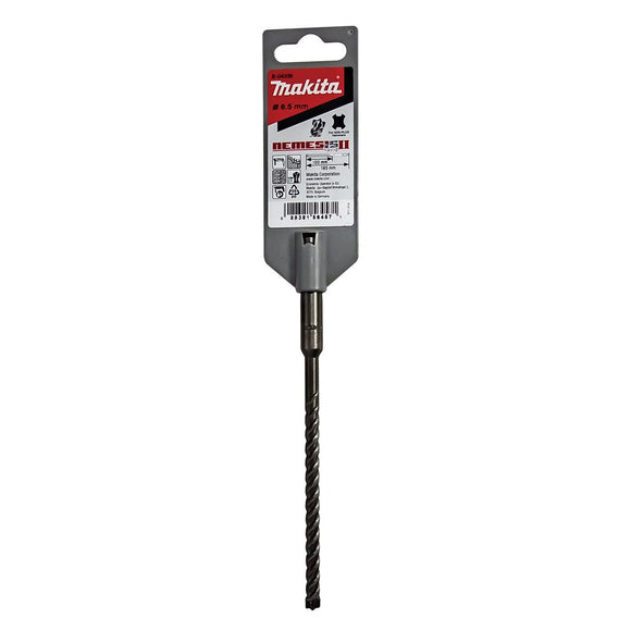 Makita Nemesis-2 SDS-Plus Drill Bit, 6.5 mm Diameter x 165 mm Length