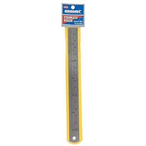 Kincrome Stainless Steel Metric and Imperial Ruler, 150 mm Length