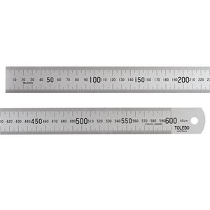 Toledo Stainless Rule 600mm 600M 600M