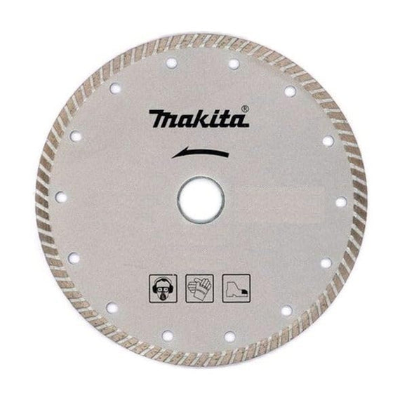 Makita Long Life Turbo Rim Diamond Blade, 125 mm Diameter x 22.23 mm Bore