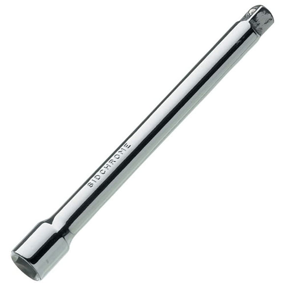 Sidchrome 1/4-Inch Drive Extension Bar, 150 mm Length