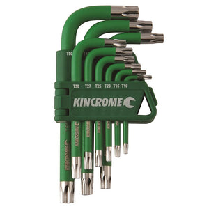 Kincrome Torx Hex Key Short Series 9-Pieces Set