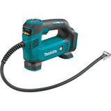 Makita DMP180Z Kompressor 8,3 bar 18 V (ohne Akku, ohne Ladegerät), Blau, Silber
