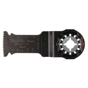 Makita B-64858-5 Starlock Plunge Cut Saw Blade, 32 mm Diameter x 18 TPI, Black (Pack of 5)