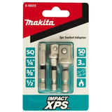 Makita Impact XPS Mixed Socket Adaptor, 50 mm (Pack of 3)