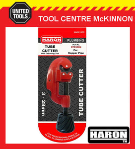 HARON STC330N 3-28mm COPPER PIPE & TUBE CUTTER WITH DEBURRER