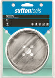 SUTTON 92mm DIAMOND GRIT HOLESAW FOR CERAMIC TILES, FIBRE CEMENT & SOFT STONE