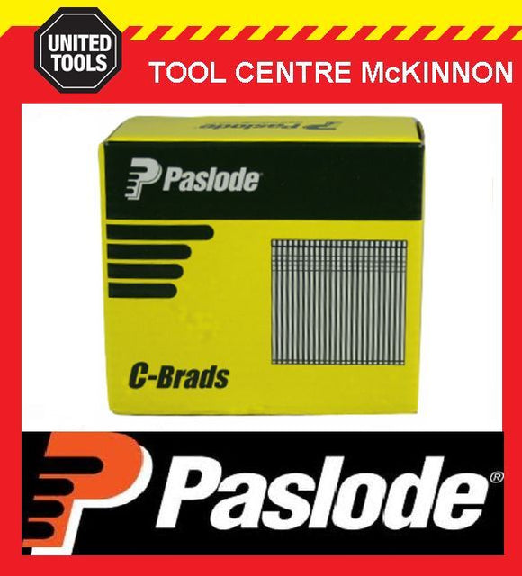 PASLODE 38mm C SERIES 16 GAUGE 304 STAINLESS STEEL BRADS / NAILS – BOX OF 2000