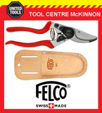 FELCO 9 ERGONOMIC SWISS MADE LEFT HANDED PRUNING SHEAR / SECATEURS + HOLSTER