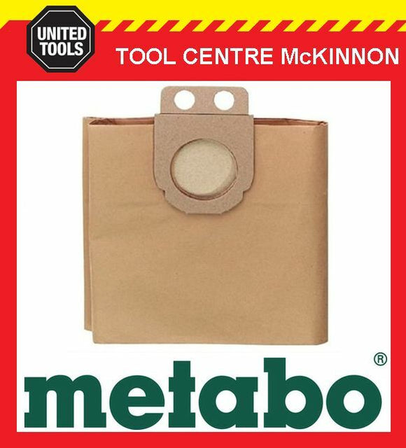 METABO 6.31936 50L PAPER DUST BAGS x5 – SUIT ASR2050, SHR2050 & ASR50