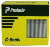 PASLODE 25mm C SERIES 16 GAUGE 304 STAINLESS STEEL BRADS / NAILS – BOX OF 2000