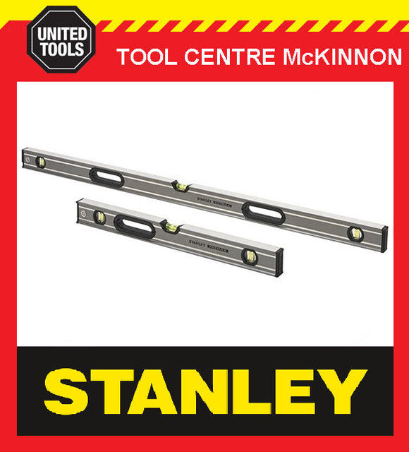 STANLEY FATMAX XTREME 2ft / 600mm & 4ft / 1200mm 3-VIAL SPIRIT LEVEL TWIN PACK