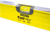 STANLEY FATMAX BOX 23cm, 2ft / 600mm & 4ft / 1200mm SPIRIT LEVEL TRIPLE PACK