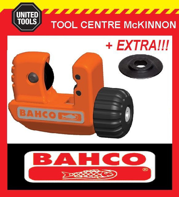 BAHCO 301-22 3-22mm PIPE & TUBE CUTTER WITH SPARE CUTTING WHEEL!