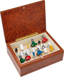 MAKITA ROUTER BIT SET – 12pce ¼” SHANK COLOUR CODED TCT BITS IN WOODEN BOX