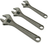 BAHCO 80 SERIES 3pce PHOSPHATED ADJUSTABLE WRENCH SHIFTER SET – 4, 6 & 8”