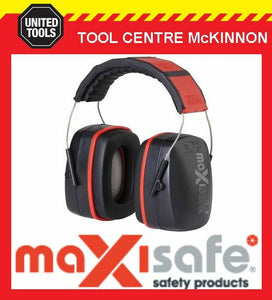 MAXISAFE 3004 RED CLASS 5 32dB AS/NZS 1270:1999 EAR MUFFS – MADE IN GERMANY