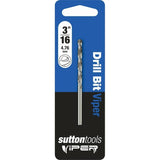 SUTTON VIPER HSS A/F JOBBER DRILL BIT FOR WOOD, METAL & PLASTIC - ALL SIZES