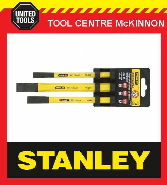 STANLEY 3pce COLD CHISEL SET