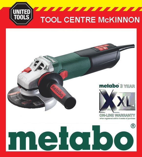 METABO WEA17-125Q 5” 125mm 1700W ANGLE GRINDER WITH QUICK NUT – MADE IN GERMANY