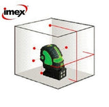 IMEX LX25P COMBINATION DOT AND LINE LASER LEVEL – 2 YEAR WARRANTY