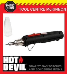 HOT DEVIL HD873B2 PROFESSIONAL BUTANE GAS BLOW TORCH & SOLDERING IRON