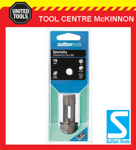 SUTTON 19mm DIAMOND CORE HOLESAW FOR TILES PORCELAIN & BRICK – SUIT M14 GRINDER