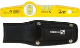 STABILA TYPE 81S REM 25cm / 10" MAGNETIC TORPEDO SPIRIT LEVEL WITH POUCH