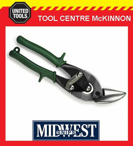 MIDWEST OFFSET RIGHT CUT AVIATION TIN SNIPS – MADE IN USA