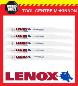 5 x LENOX 9” 956R NAIL EMBEDDED WOOD RECIPROCATING / SABRE SAW BLADE