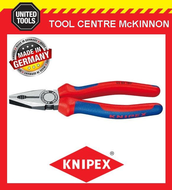 KNIPEX 03 02 180 180mm COMBINATION PLIERS – MADE IN GERMANY