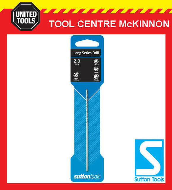 SUTTON BLUE BULLET LONG SERIES METRIC DRILL BIT - VARIOUS SIZES