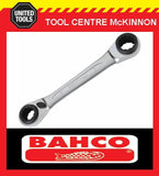 BAHCO S4RM REVERSIBLE RATCHET RING SPANNER – 30/32/34/36mm