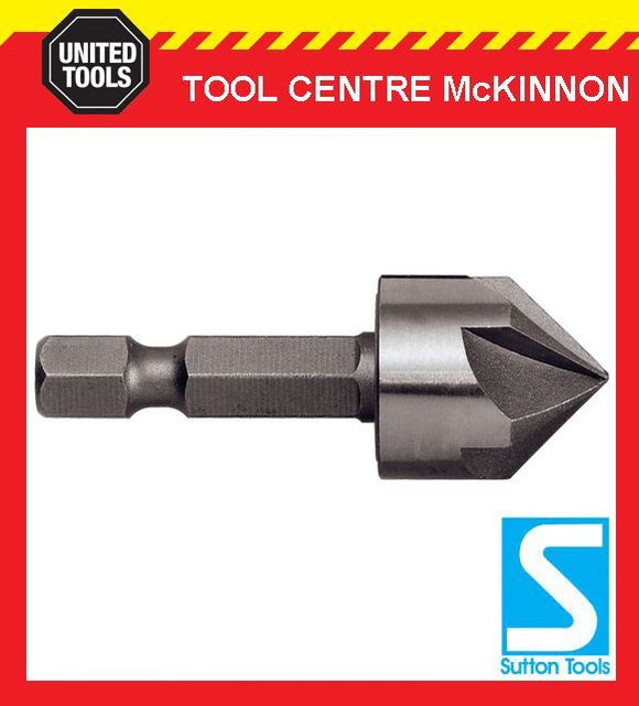 P&N BY SUTTON 12mm ROSE HEAD CRV COUNTERSINK FOR TIMBER, PLASTIC & ALUMINIUM