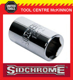 SIDCHROME SOCKETS - 1/4” DRIVE METRIC TORQUEPLUS STANDARD - ALL SIZES AVAILABLE