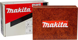 MAKITA ROUTER BIT SET – 12pce ¼” SHANK COLOUR CODED TCT BITS IN WOODEN BOX