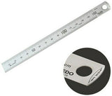 FAMOUS TOLEDO 150mm STAINLESS STEEL EASY PICK-UP SINGLE SIDED METRIC RULE