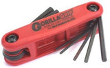 BONDHUS GORILLA GRIP 16pce METRIC & A/F FOLD UP HEX ALLEN KEY SET – MADE IN USA